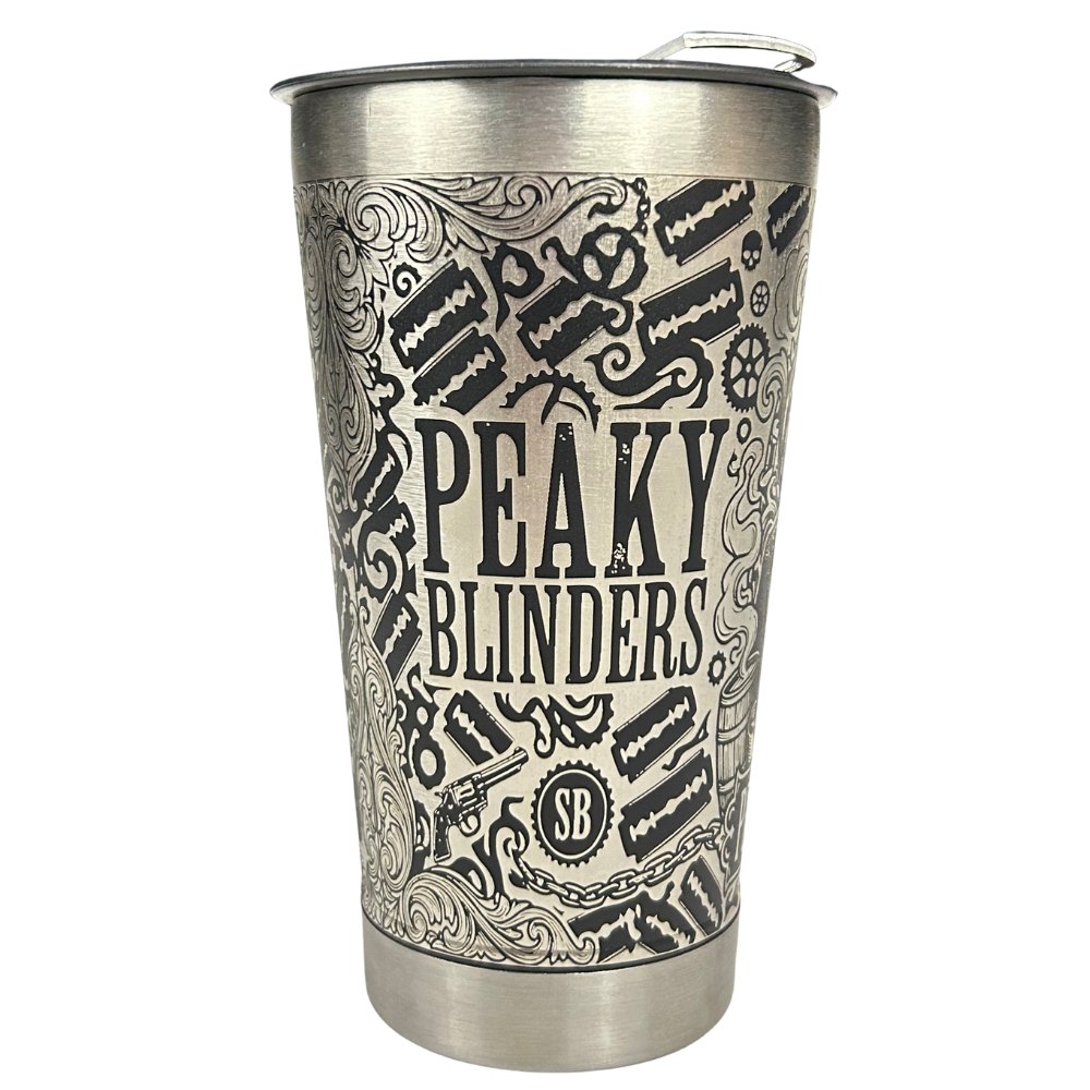Copo Térmico Peaky Blinders | Gravação a Laser 360° Permanente | 475ml | Presente Exclusivo