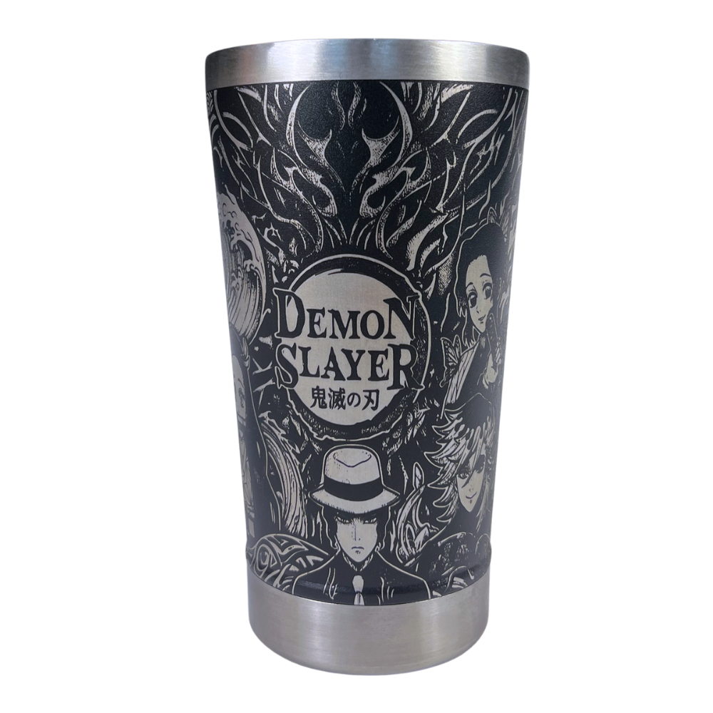 Copo Térmico Demon Slayer | Gravação a Laser 360° Permanente | 475ml | Presente para Fãs de Anime