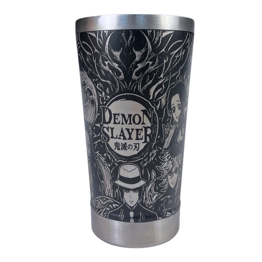 Copo Térmico Demon Slayer | Gravação a Laser 360° Permanente | 475ml | Presente para Fãs de Anime