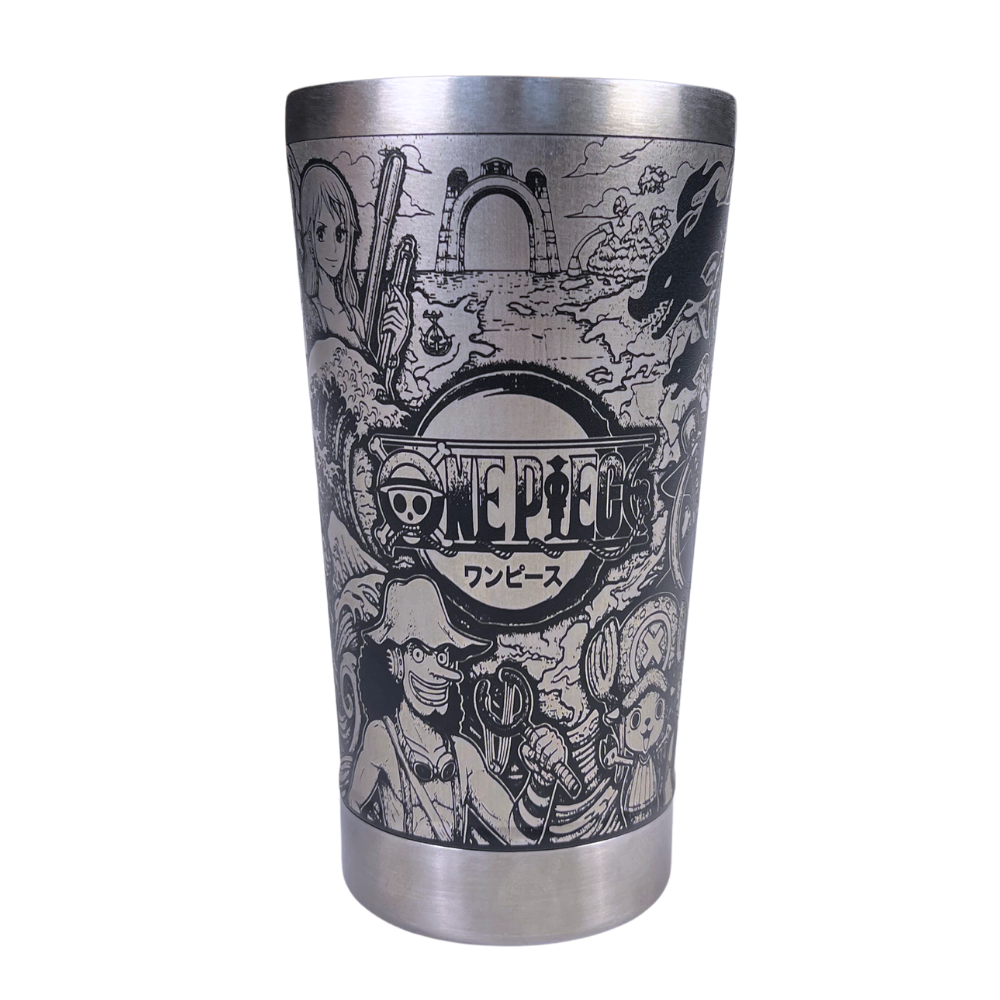 Copo Térmico One Piece | Gravação a Laser 360° Permanente | 475ml | Presente para Fãs de Anime