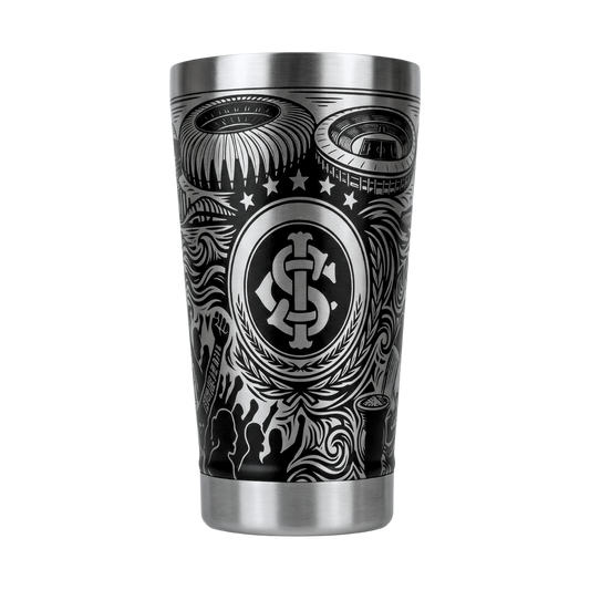 Copo Térmico Sport Club Internacional | Gravação a Laser 360° Full Cover | 475ml | Presente para Colorados