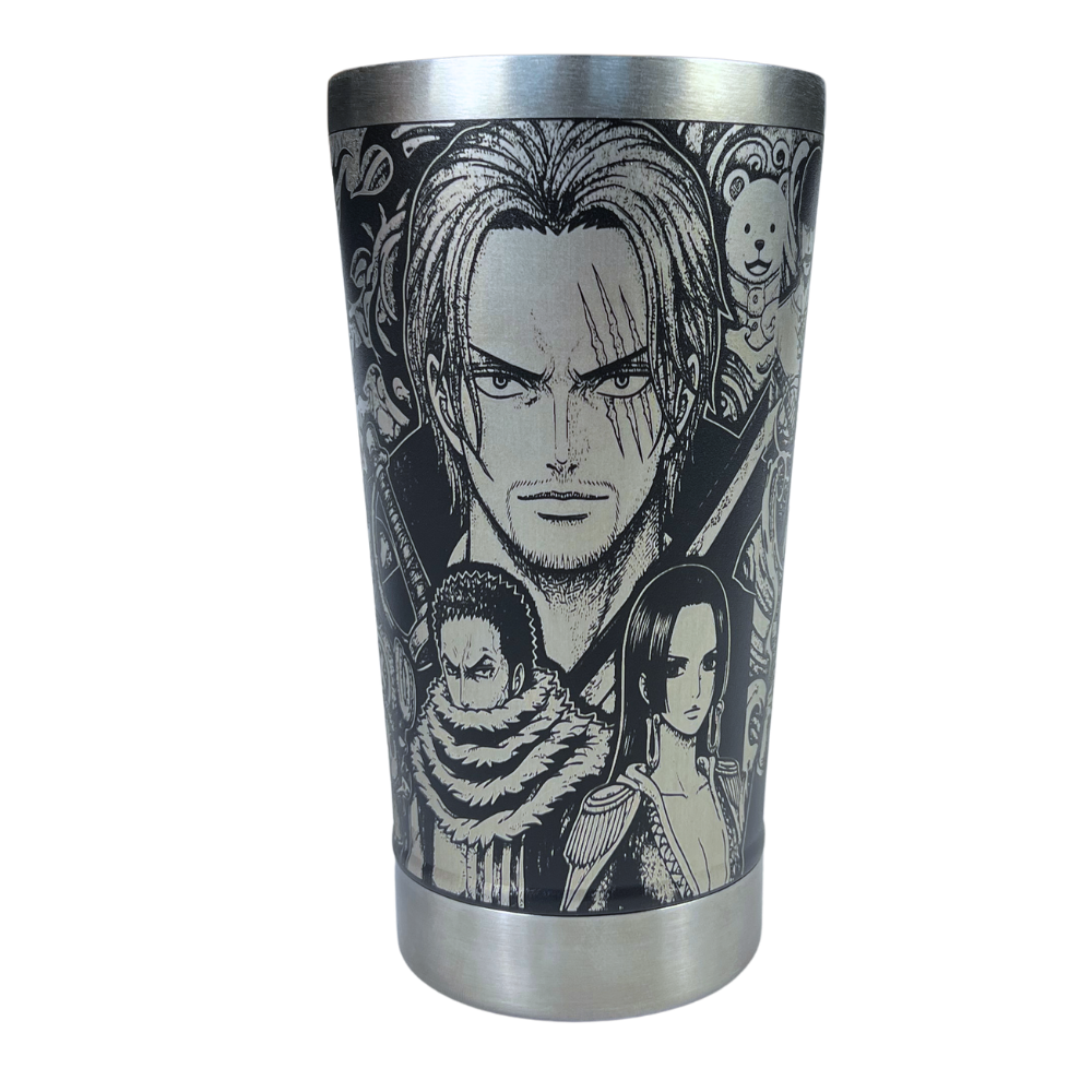 Copo Térmico One Piece | Gravação a Laser 360° Permanente | 475ml | Presente para Fãs de Anime