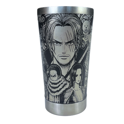 Copo Térmico One Piece | Gravação a Laser 360° Permanente | 475ml | Presente para Fãs de Anime