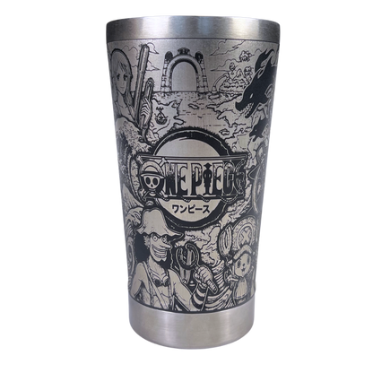 Copo Térmico One Piece | Gravação a Laser 360° Permanente | 475ml | Presente para Fãs de Anime