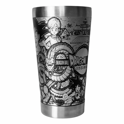 Copo Térmico Dragon Ball | Gravação a Laser 360° | 475ml | Presente para Fãs de Anime