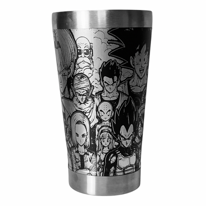 Copo Térmico Dragon Ball | Gravação a Laser 360° | 475ml | Presente para Fãs de Anime