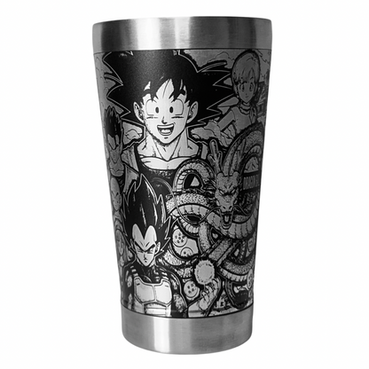 Copo Térmico Dragon Ball | Gravação a Laser 360° | 475ml | Presente para Fãs de Anime