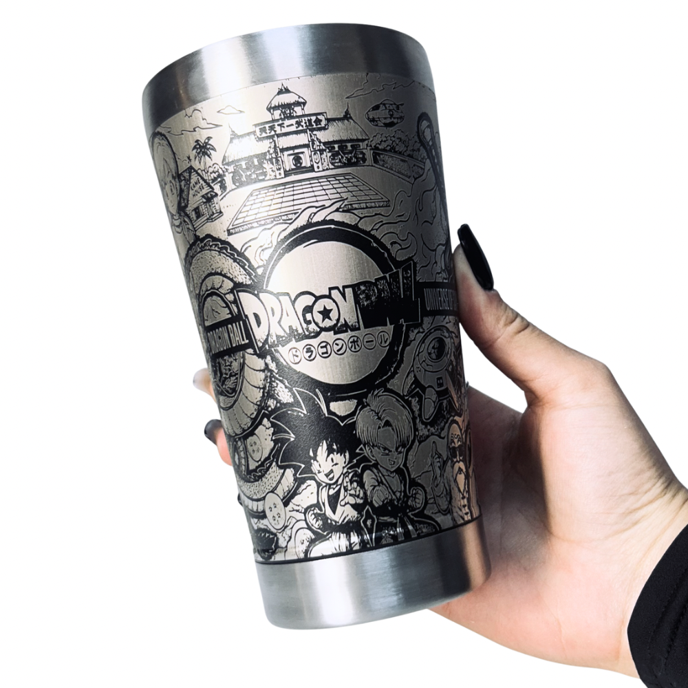 Copo Térmico Dragon Ball | Gravação a Laser 360° | 475ml | Presente para Fãs de Anime
