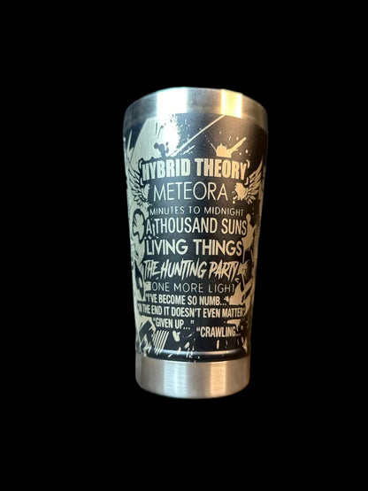 Copo Térmico Linkin Park | Gravação a Laser 360° Permanente | 475ml | Presente para Fãs de Rock