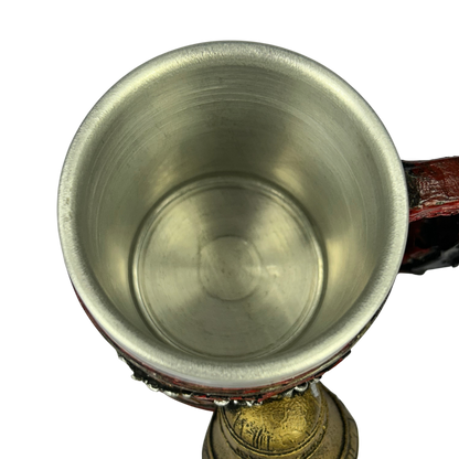 Caneca AC/DC 3D | Sino Hell's Bell | Logo em Relevo | Interior Aço Inox | Presente Rock
