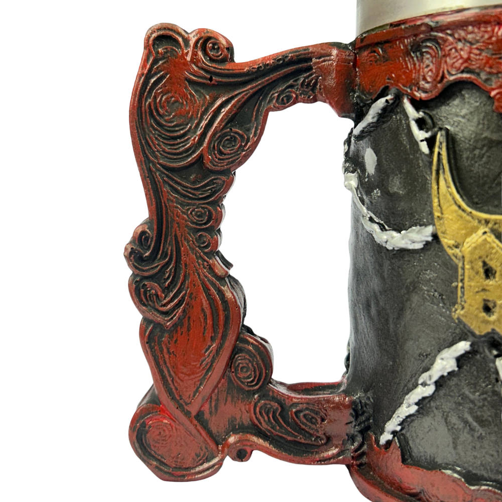 Caneca AC/DC 3D | Sino Hell's Bell | Logo em Relevo | Interior Aço Inox | Presente Rock