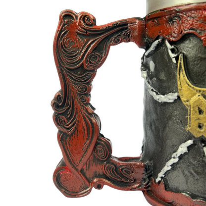 Caneca AC/DC 3D | Sino Hell's Bell | Logo em Relevo | Interior Aço Inox | Presente Rock