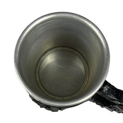 Caneca Senhor dos Anéis | Olho de Sauron 3D | Interior Aço Inox | Medieval | Presente Único