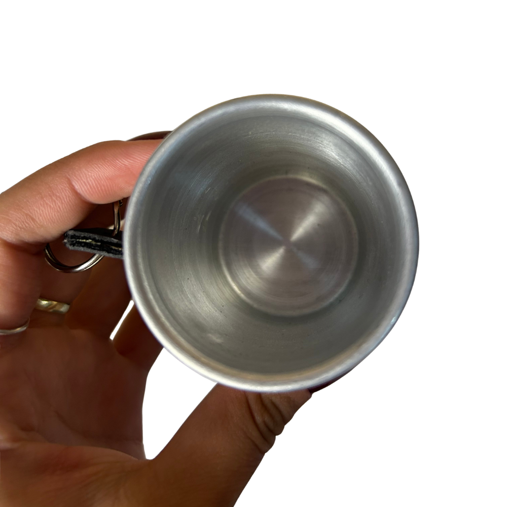 Kit Cantil + Copo Pata de Vaca | Tradição Gaúcha | Costura Dourada | Acabamento Premium