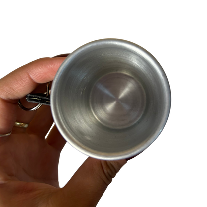 Kit Cantil + Copo Pata de Vaca | Tradição Gaúcha | Costura Dourada | Acabamento Premium