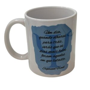 Caneca Como Freud Dizia