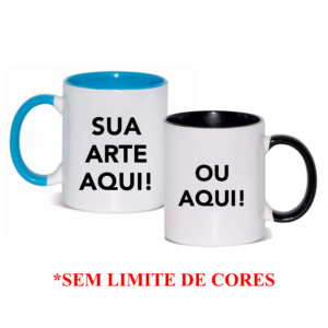 Caneca Alça Colorida – Feita para Você