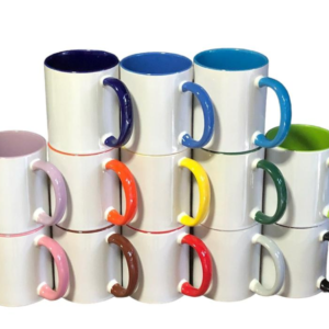 Caneca Alça Colorida – Feita para Você