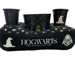 Kit Almofada Porta Pipoca Hogwarts