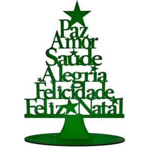 Árvore Natal Meus Desejos decorativa